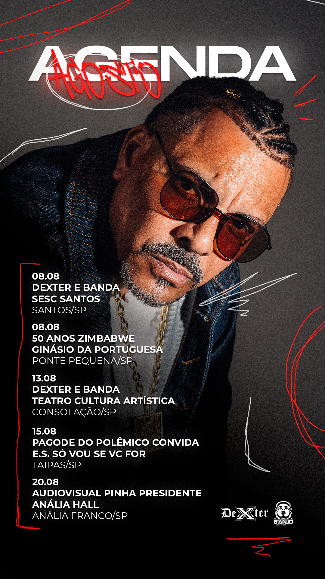 agenda agosto